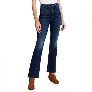 MOTHER Denim the Hustler Ankle Fray Jeans